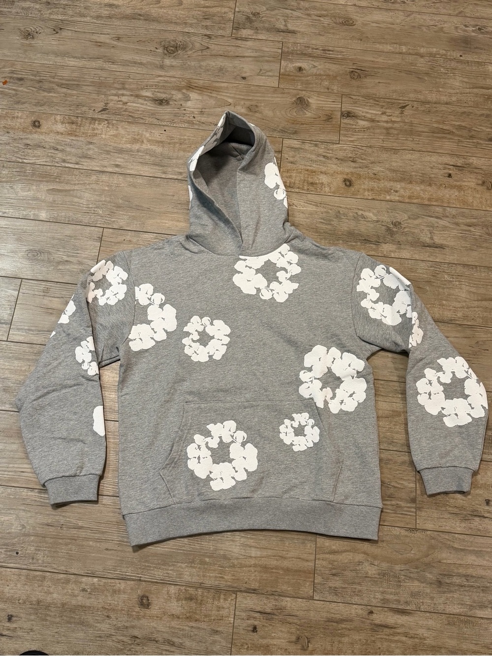 Grey Denim Tears Hoodie